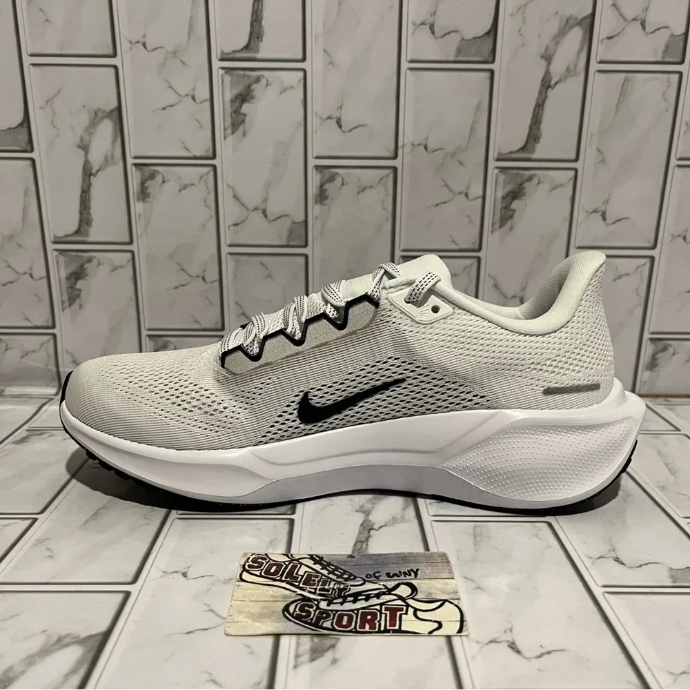New Nike Air Zoom Pegasus 41 Running Training Gym Shoes Womens White Black - Picture 8 of 11